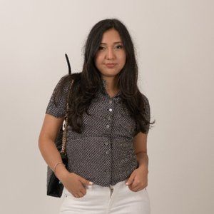 No Brand Grey Blouse